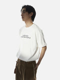DAXUEN Oversized Slogan Print Tee