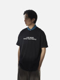 DAXUEN Oversized Slogan Print Tee