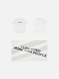 DAXUEN Oversized Slogan Print Tee