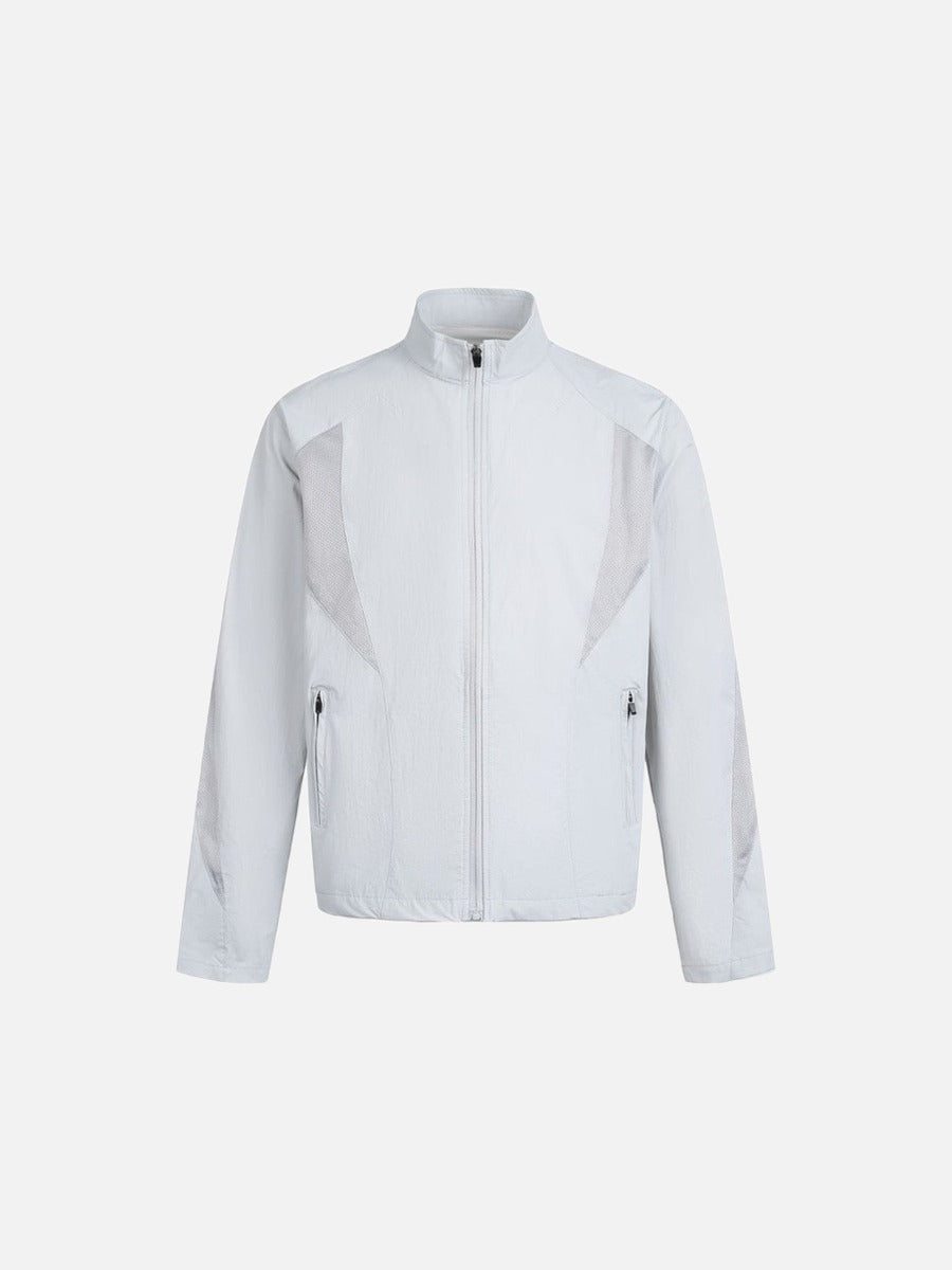 DAXUEN Lightweight full-zip jacket with mesh panels