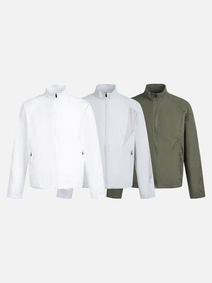 DAXUEN Lightweight full-zip jacket with mesh panels
