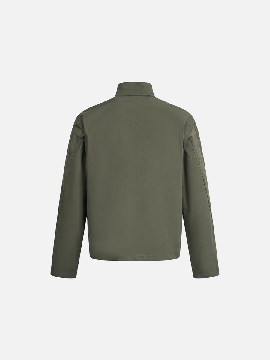DAXUEN Lightweight full-zip jacket with mesh panels