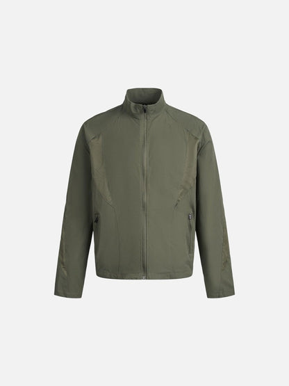 DAXUEN Lightweight full-zip jacket with mesh panels