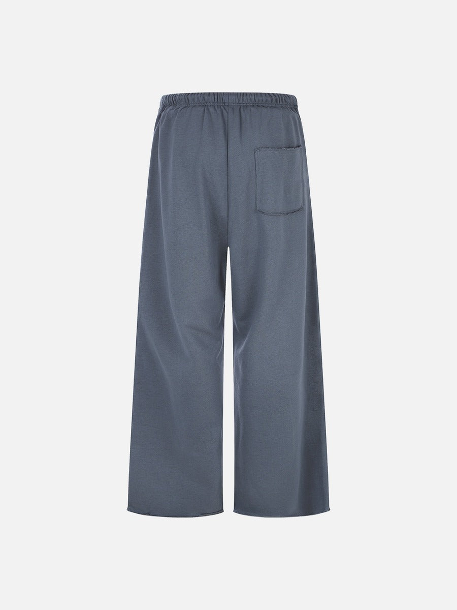 Metallic Embellished Blue Sweatpant