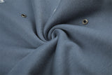 Metallic Embellished Blue Sweatpant