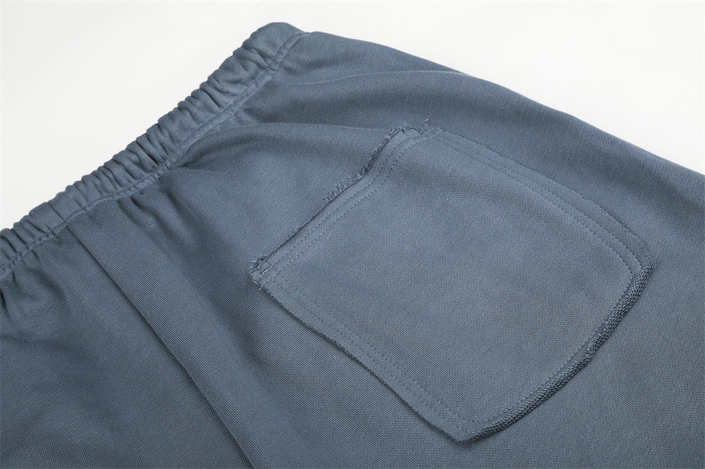 Metallic Embellished Blue Sweatpant