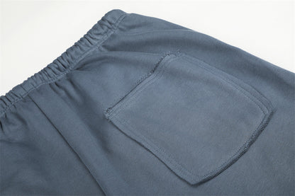 Metallic Embellished Blue Sweatpant