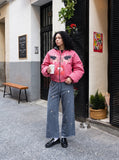 Metallic Embellished Blue Sweatpant