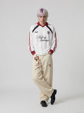 DAXUEN Long Sleeve 93 Studded Football Jersey