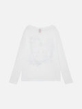 DAXUEN Meticulous cartoon graphic long-sleeve T-shirt