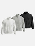 DAXUEN Lightweight minimalist jacket in black and white