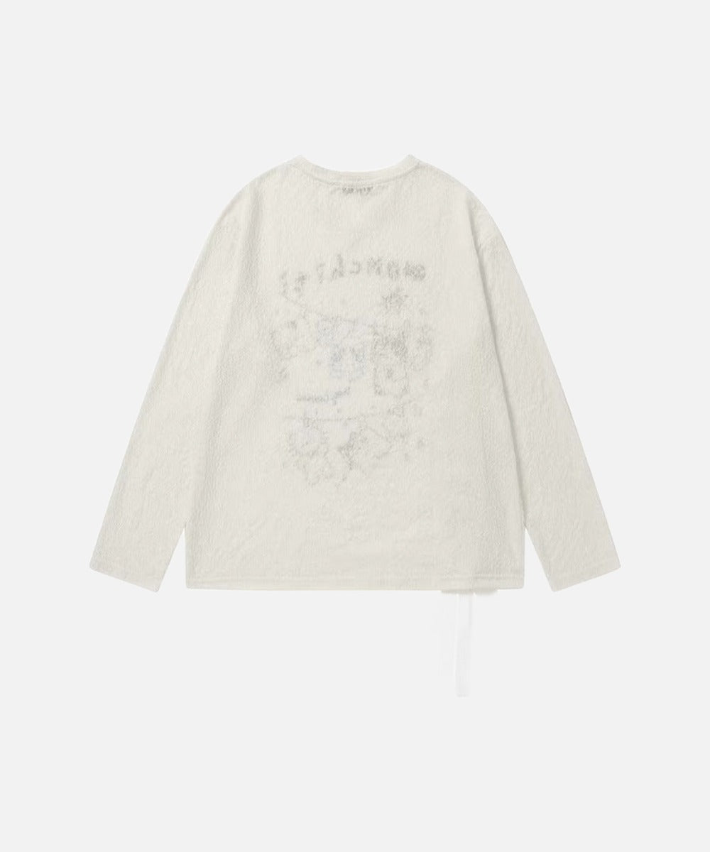DAXUEN Monchiti Cartoon Cats Long Sleeve Top