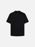 DAXUEN Short-sleeved monochrome graphic T-shirt