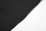 DAXUEN white T-shirt with monochrome portrait graphic