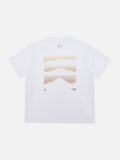 Mountain Landscape Graphic Oversized T-Shirt