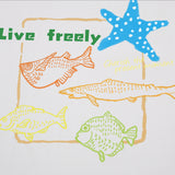 Starfish White Graphic T-Shirt