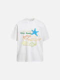 Starfish White Graphic T-Shirt