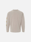 Multi-Colored Scooter Graphic Long Sleeve Tee