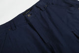 DAXUEN dark navy blue multi-pocket wide-leg cargo pants