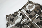 DAXUEN muted camouflage wide-leg pants