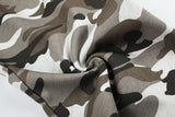 DAXUEN muted camouflage wide-leg pants