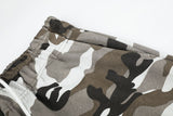 DAXUEN muted camouflage wide-leg pants
