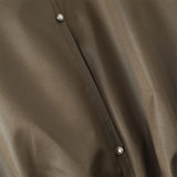 DAXUEN olive green full-zip bomber jacket