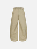 Balloon Trousers in Tan and Black
