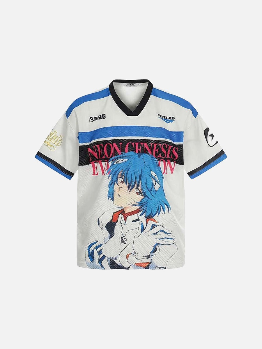 DAXUEN Short-sleeve jersey T-shirt with anime graphic