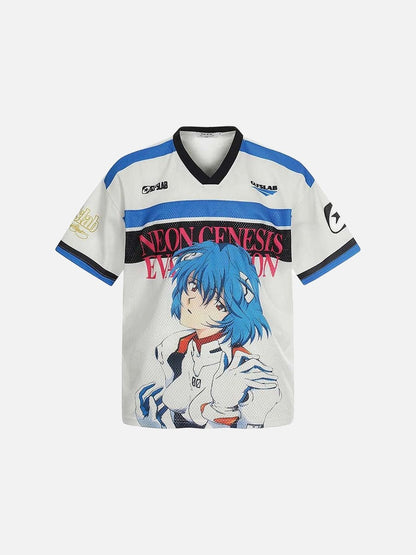 DAXUEN Short-sleeve jersey T-shirt with anime graphic