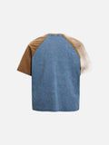 DAXUEN Oversized raglan sleeve t-shirt with graphic print