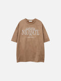 DAXUEN Oversized graphic t-shirt with skeleton design