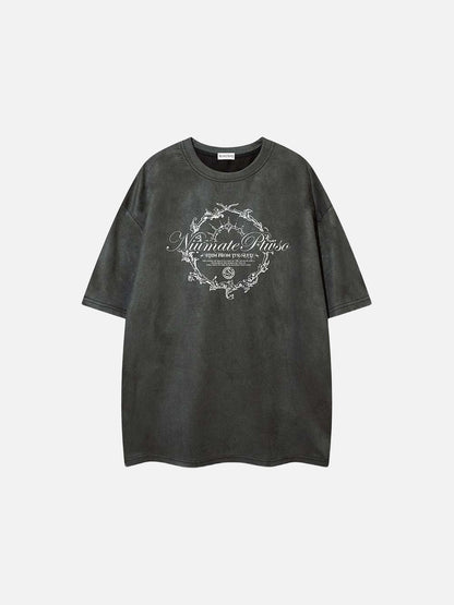 DAXUEN Niumate Ruuso Gothic Graphic T-Shirt