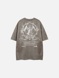 DAXUEN Niumate Ruuso Gothic Graphic T-Shirt