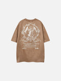 DAXUEN Niumate Ruuso Gothic Graphic T-Shirt