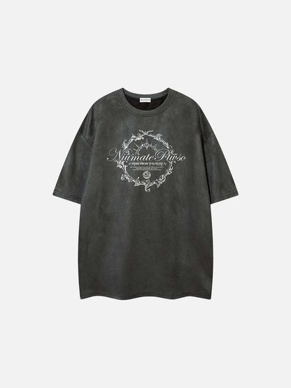 DAXUEN Niumate Ruuso Gothic Graphic T-Shirt