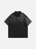 Ombre Polo Shirt with Kangaroo Pocket