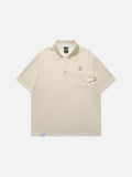 Chill Vibes Oversized Polo Shirt