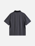 Oversized Contrast Polo Shirt