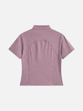 Fitted Zip-Up Top for Women