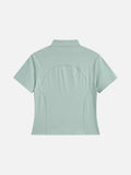 Fitted Zip-Up Top for Women