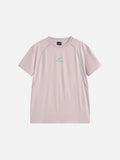 Contrasting Piped Graphic T-Shirt