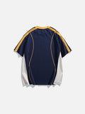 Navy Blue Baseball Graphic Tee