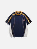 Baseball-Stitch Graphic T-Shirt
