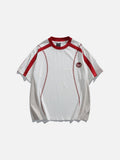 Curved Stitch Baseball Graphic T-Shirt
