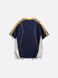 Curved Stitch Baseball Graphic T-Shirt