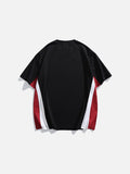 Color-Blocked Oldtribe Graphic T-Shirt