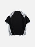 Color-Blocked Shield Patch T-Shirt
