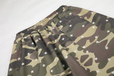 DAXUEN olive camouflage wide-leg pants with pink stripes