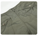 DAXUEN olive green wide-leg cargo pants